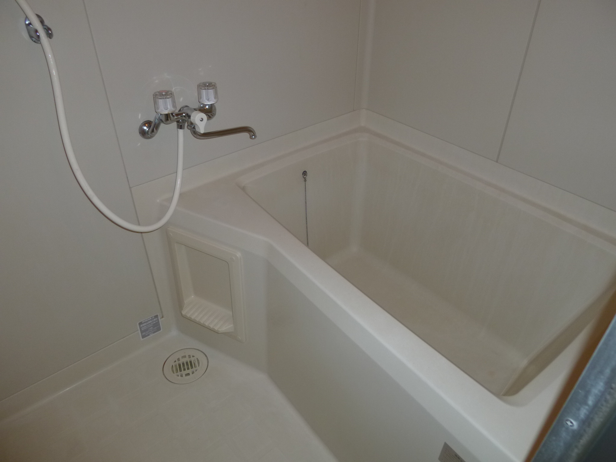 Bath. It is full of separate type (No. 202 room)