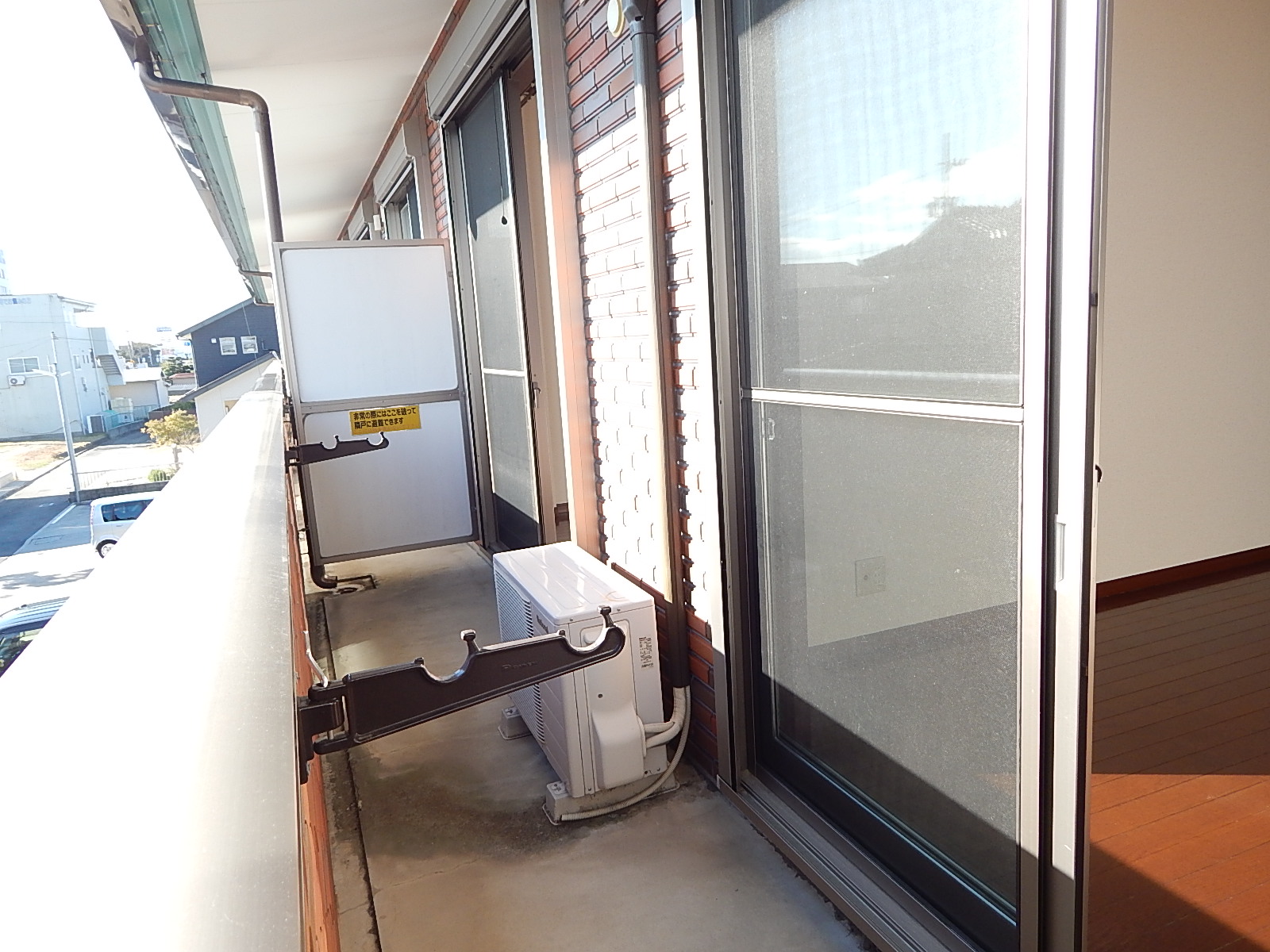 Balcony. It is a veranda ☆