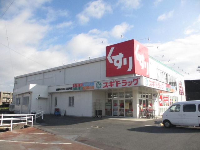 Dorakkusutoa. 320m until cedar pharmacy (drugstore)