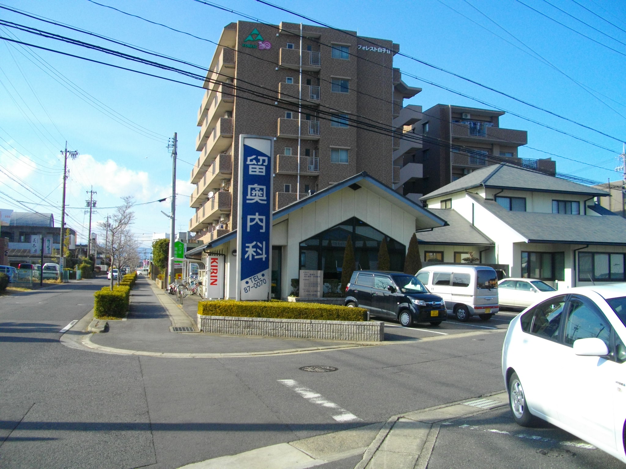 Hospital. Tomeoku 80m until the Department of Internal Medicine (hospital)