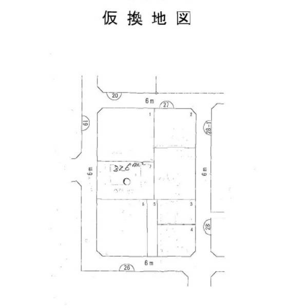 Compartment figure. Land price 24,650,000 yen, Land area 326 sq m