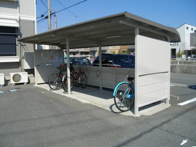 Other common areas. Bicycle shed