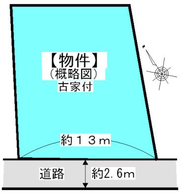 Compartment figure. Land price 4.9 million yen, Land area 161.98 sq m