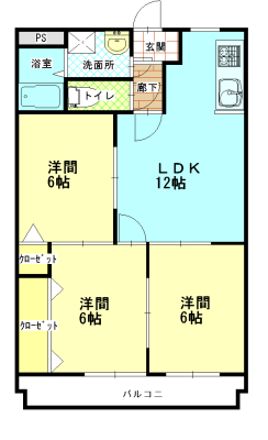 Building appearance. It is a floor plan (change in all Western-style room)
