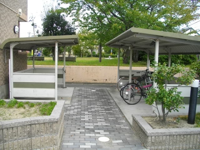 Other common areas. Place for storing bicycles