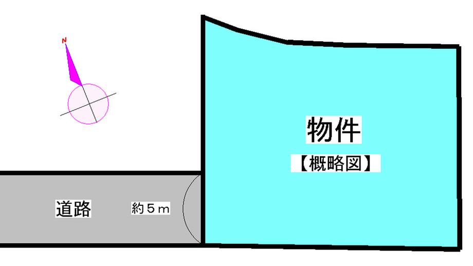 Compartment figure. Land price 9.95 million yen, Land area 210.75 sq m
