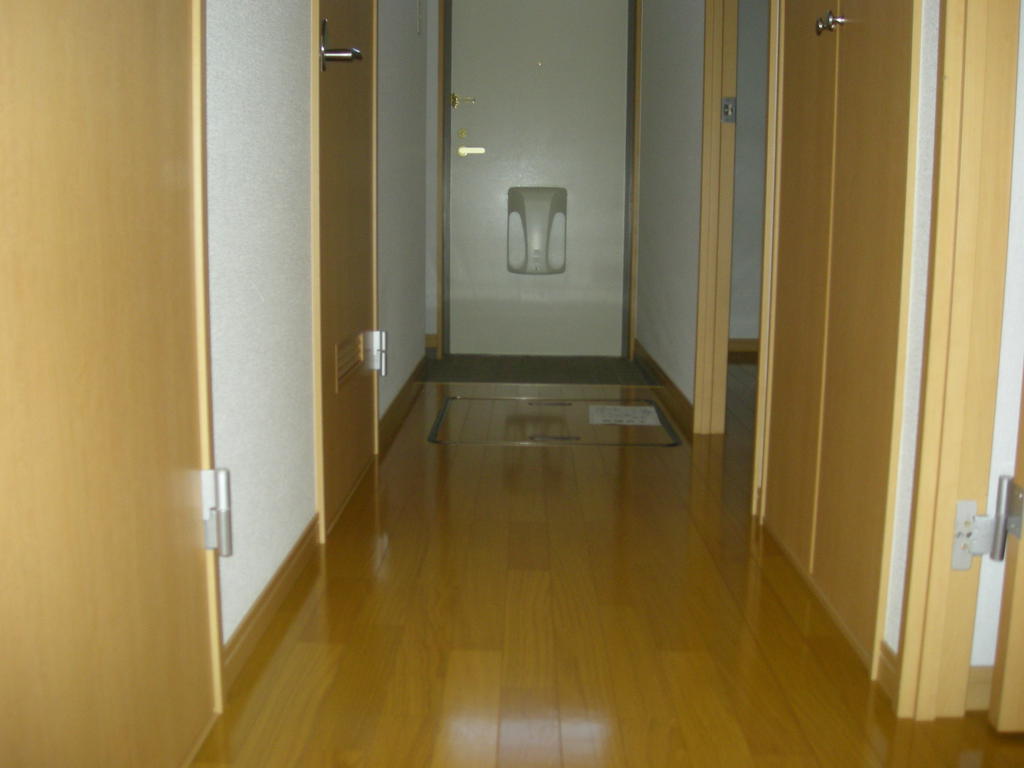 Entrance. It is a lengthy corridor ☆ (107 Room No.)