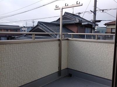 Balcony. Indoor (2013 December) shooting