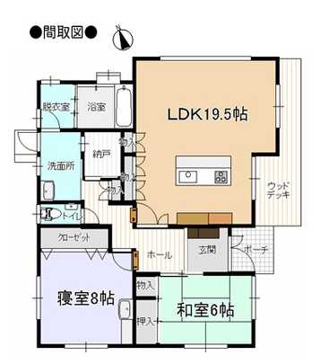 Floor plan. 17,900,000 yen, 2LDK + S (storeroom), Land area 207.27 sq m , Building area 90.37 sq m