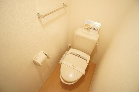 Toilet. Toilet with shower