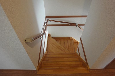 Other room space. Stairs