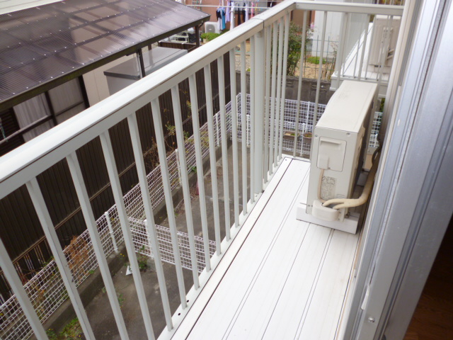 Balcony. Ventilation of more veranda