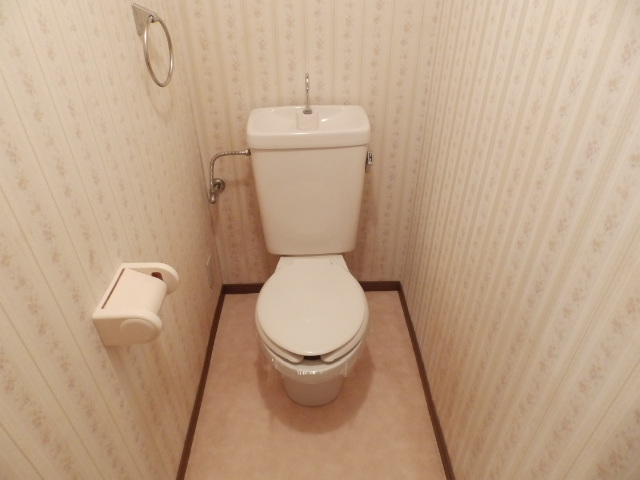 Toilet. Bright toilet (# ^. ^ #)