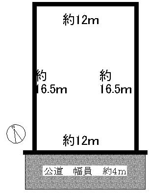 Compartment figure. Land price 17.8 million yen, Land area 207.76 sq m land type