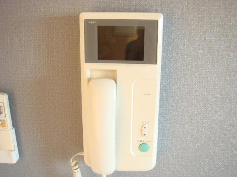 Security. Intercom with a camera