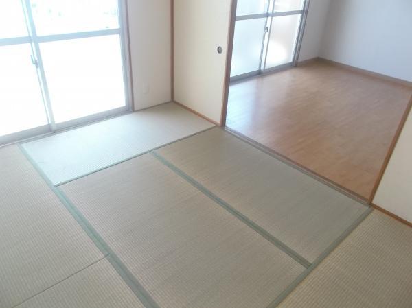 Non-living room. Japanese-style room, which I think the one I want, Please feel the tatami of warmth