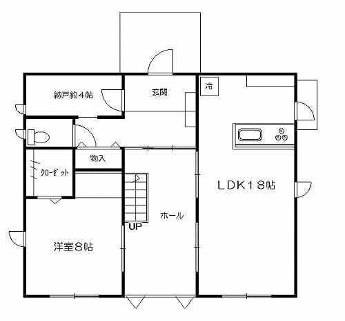 Floor plan. 26,800,000 yen, 3LDK + S (storeroom), Land area 204.67 sq m , Building area 153.73 sq m