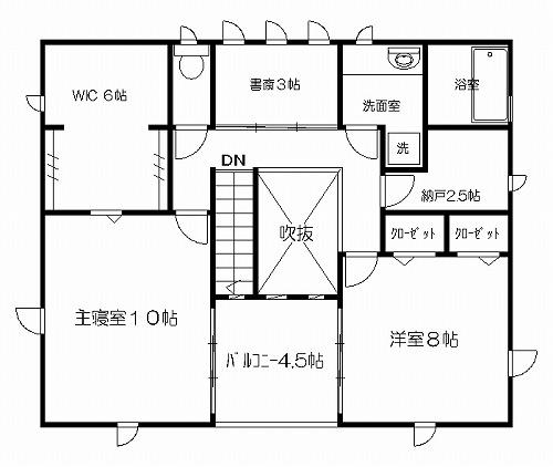 Floor plan. 26,800,000 yen, 3LDK + S (storeroom), Land area 204.67 sq m , Building area 153.73 sq m