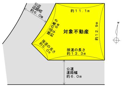 Compartment figure. Land price 15 million yen, Land area 176.75 sq m