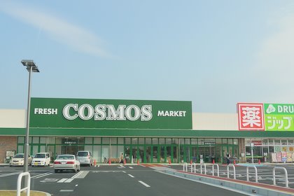 Supermarket. 2806m until the cosmos Ishinden store (Super)