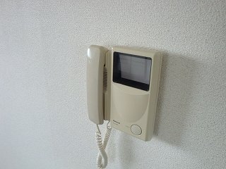 Security. Intercom with a camera