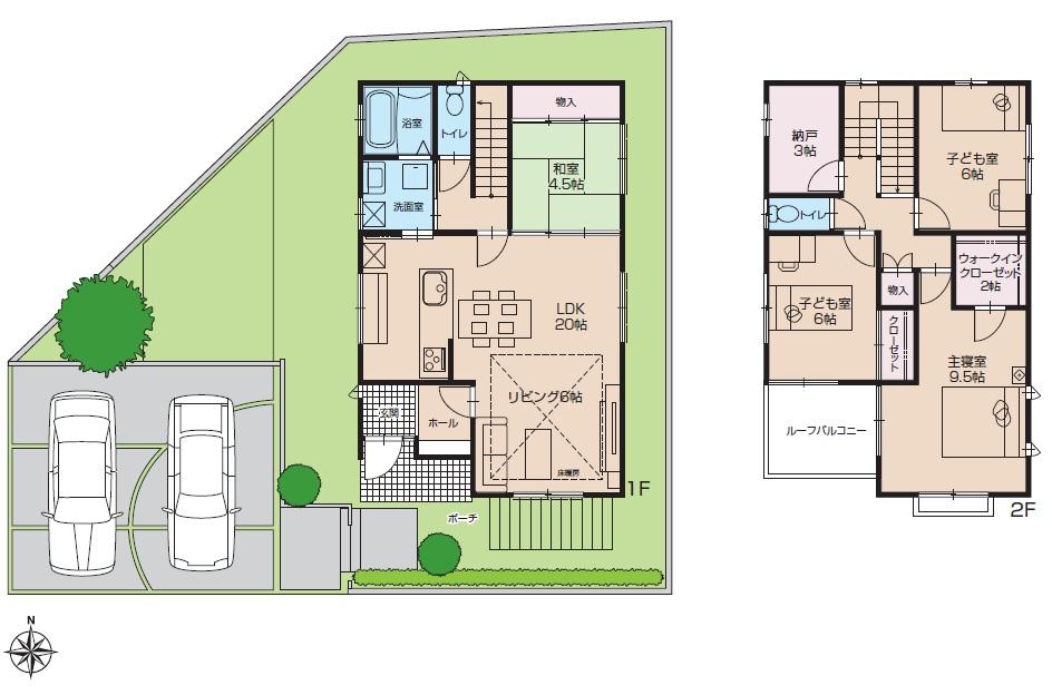 Floor plan. 1917m until the ion Town Yokkaichi night shop