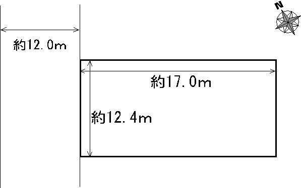 Compartment figure. Land price 14,690,000 yen, Land area 211.26 sq m