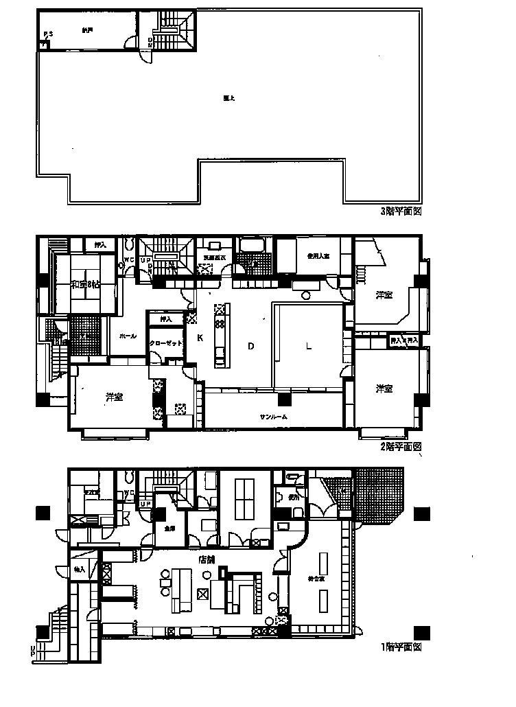 Floor plan. 48 million yen, 5LDK, Land area 499.02 sq m , Building area 416.17 sq m