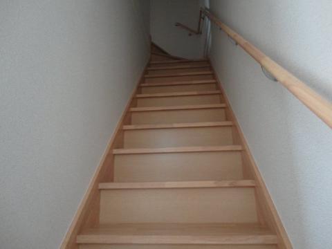 Other room space. Stairs