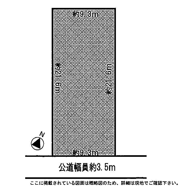 Compartment figure. Land price 10 million yen, Land area 201 sq m