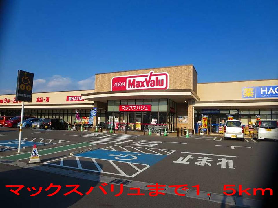 Supermarket. Maxvalu until the (super) 1600m