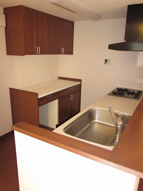 Kitchen. Space spacious. Storage ◎