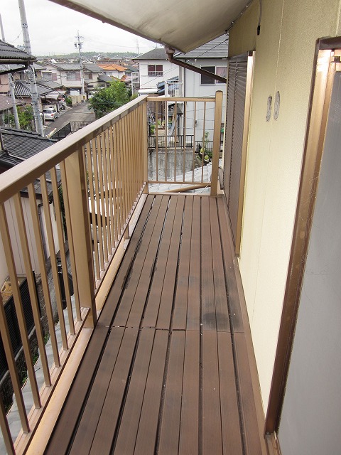 Balcony. Day ◎ facing south.