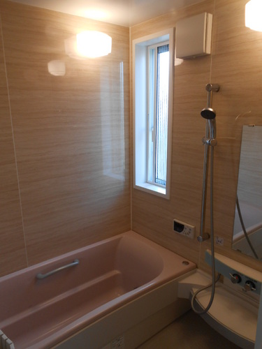 Bath. Convenient window with bathroom ventilation