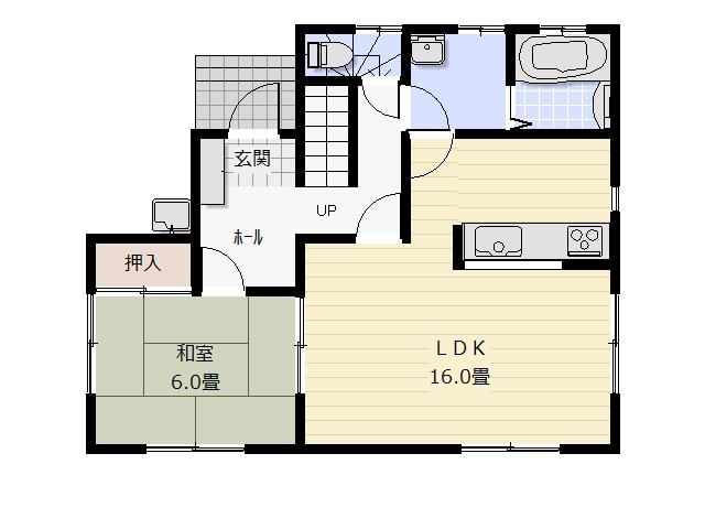 Floor plan. 21,800,000 yen, 4LDK, Land area 199.27 sq m , Building area 105.99 sq m 1 floor