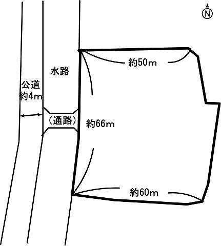 Compartment figure. Land price 20 million yen, Land area 3,901 sq m