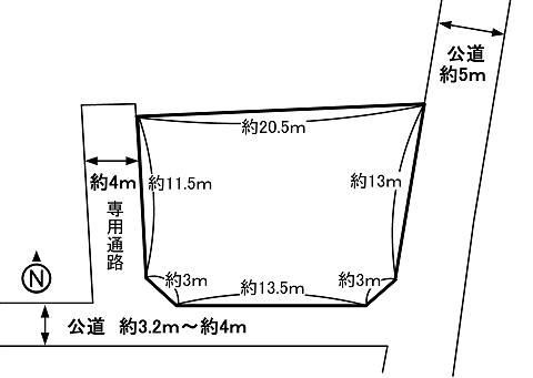 Compartment figure. Land price 17.8 million yen, Land area 290.77 sq m