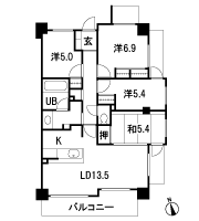 Floor: 4LDK, occupied area: 86.01 sq m, Price: 23,300,000 yen ・ 24.5 million yen