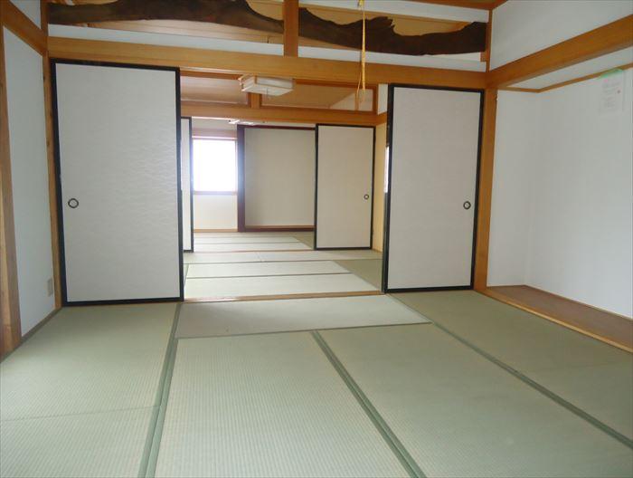 Non-living room. Tsuzukiai Japanese-style room that can also hospitality of the large number of visitors