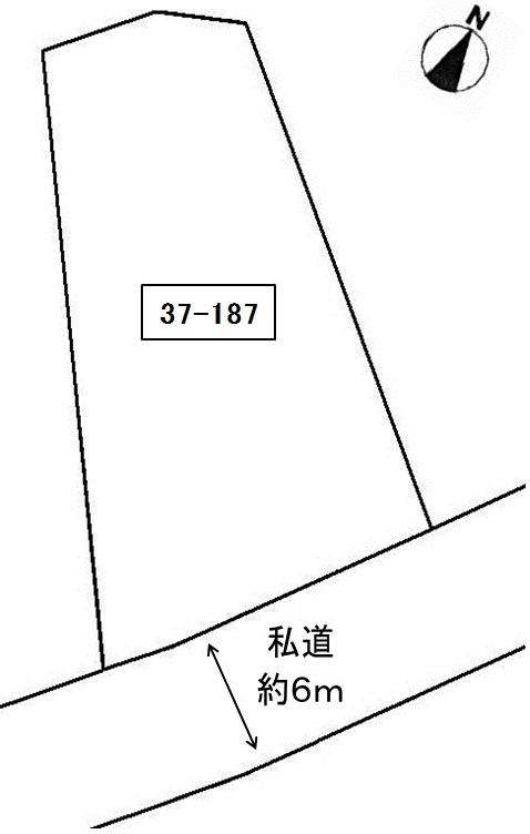 Compartment figure. Land price 4.5 million yen, Land area 506 sq m