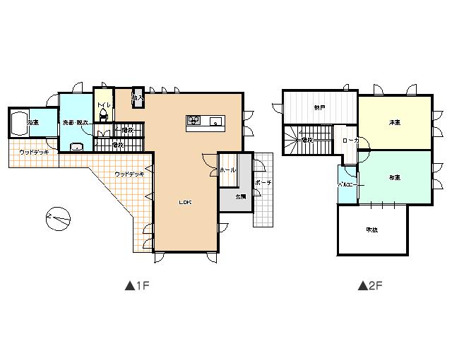 Floor plan. 25 million yen, 2LDK + S (storeroom), Land area 593 sq m , Building area 131.74 sq m