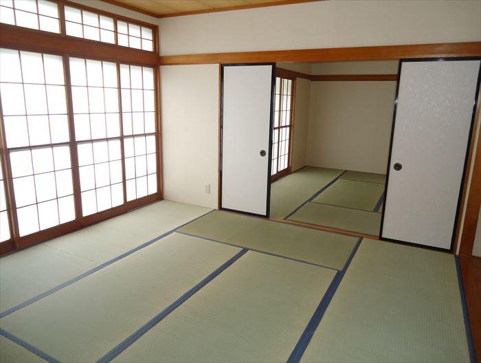 Non-living room. Tsuzukiai Japanese-style room that can also hospitality of the large number of visitors. 