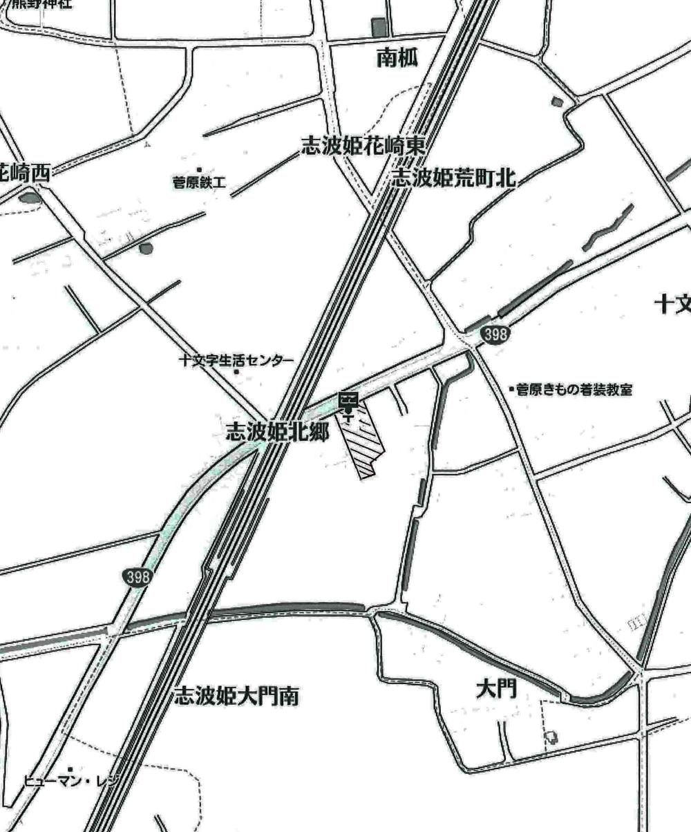 Other local. map Kurikoma City Shiwahime Kitago Takenouchi 25-2
