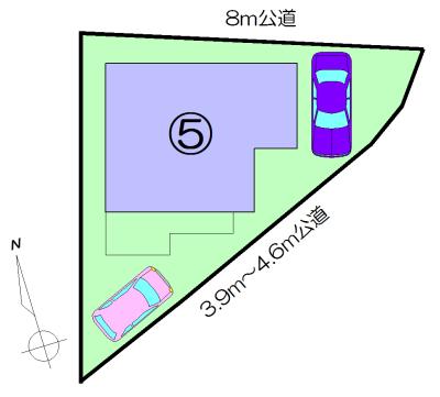 Compartment figure. 12,830,000 yen, 1LDK, Land area 124 sq m , Building area 47.2 sq m
