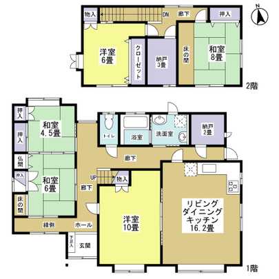 Floor plan.  ■ Mato 5LDK + storeroom (two locations)