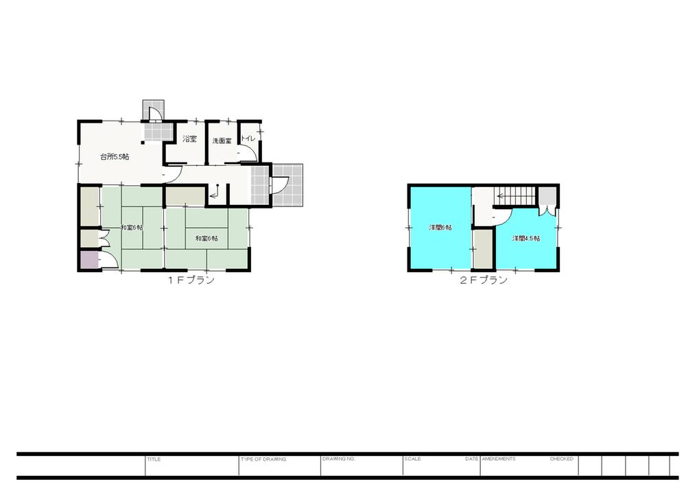 Floor plan. 11.8 million yen, 4DK, Land area 197.29 sq m , Building area 72.04 sq m