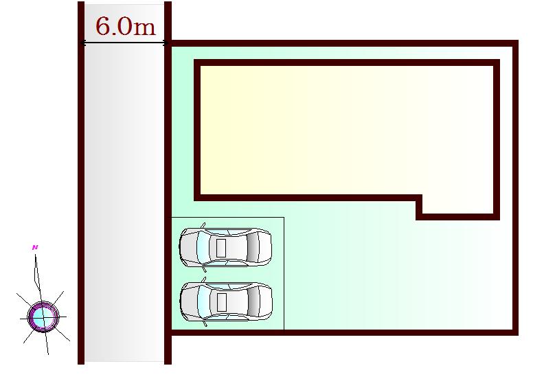 Compartment figure. 22,200,000 yen, 3LDK, Land area 204.06 sq m , Building area 80.08 sq m