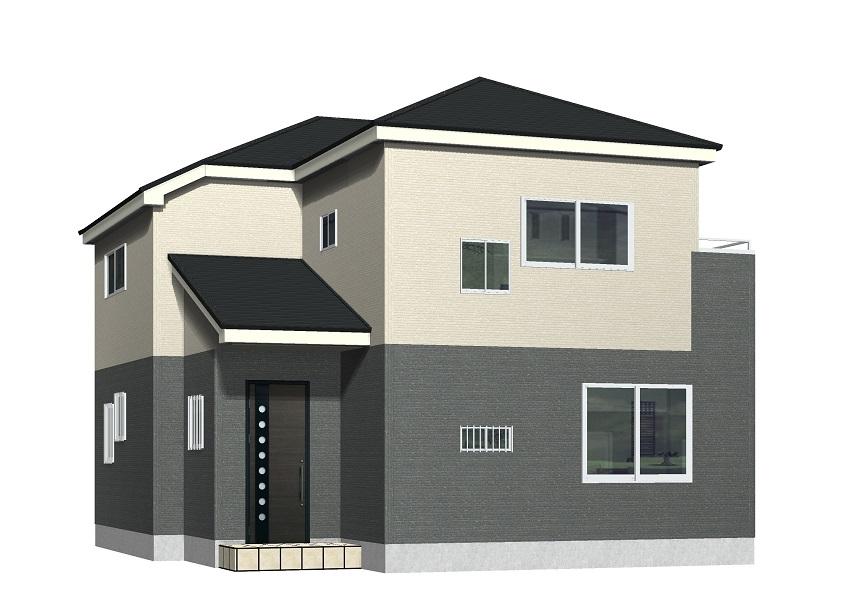 Rendering (appearance). (21 Building) northwest side Rendering