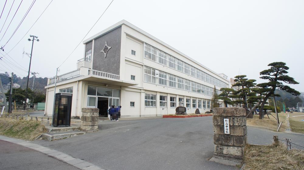 Junior high school. 1470m to Matsushima junior high school