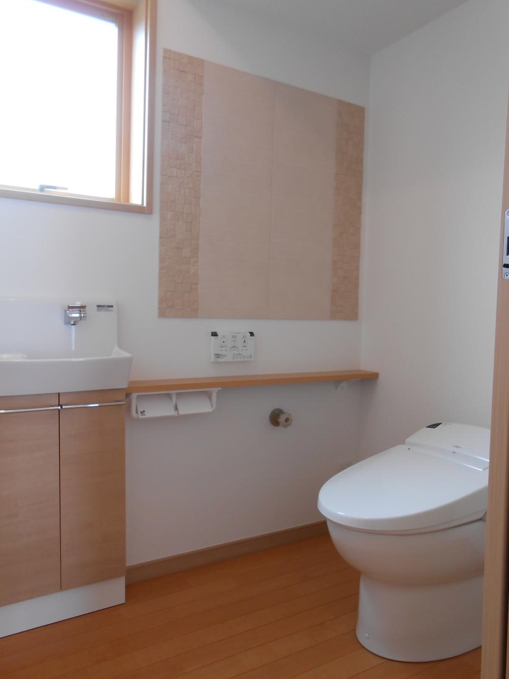 Toilet. With a tankless toilet Ecocarat of high energy-saving performance